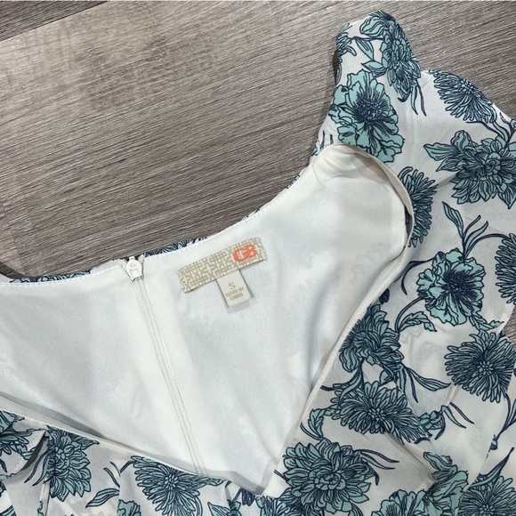 Gianni Bini blue and white floral dress size small - Picture 2 of 9